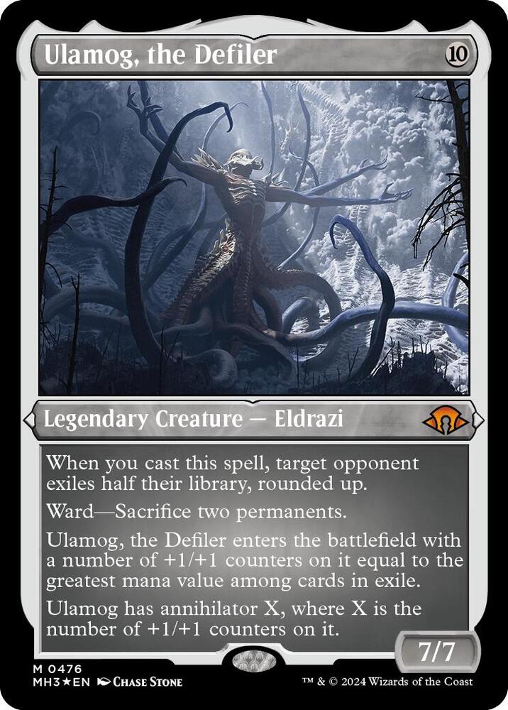 Ulamog, the Defiler 476/319 (Modern Horizons 3)  - Etched Foil | Good Games Morley
