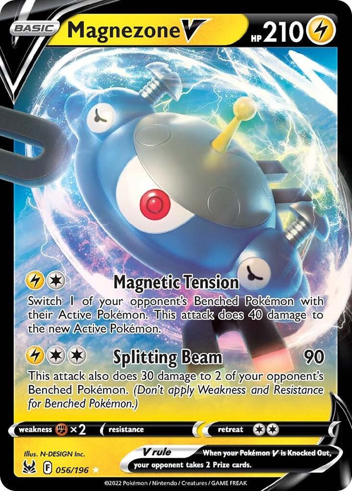 Magnezone V 056/196 (SWSH11: Lost Origin)  - Holofoil | Good Games Morley