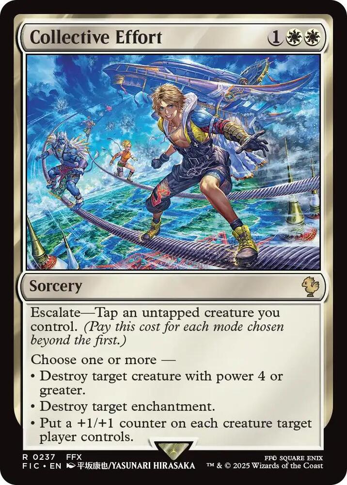 Collective Effort  237 (Commander: FINAL FANTASY)  - Surge Foil | Good Games Morley