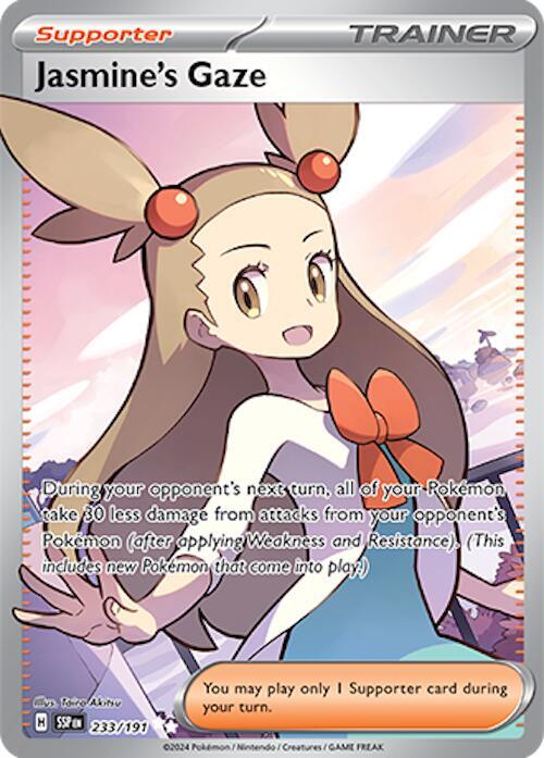 Jasmine's Gaze 233/191 (SV08: Surging Sparks)  - Holofoil | Good Games Morley