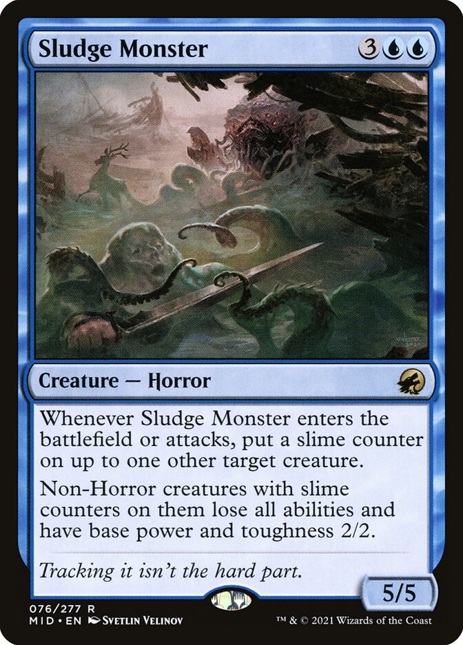 Sludge Monster 76 (Innistrad: Midnight Hunt)  | Good Games Morley