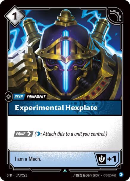 Experimental Hexplate 73/221 (Spiritforged)  | Good Games Morley