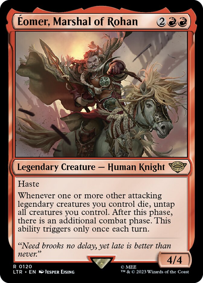 Éomer, Marshal of Rohan 120/281 (Universes Beyond: The Lord of the Rings: Tales of Middle-earth)  | Good Games Morley