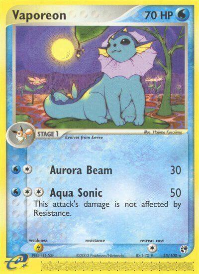Vaporeon 25/100 (EX Sandstorm)  | Good Games Morley