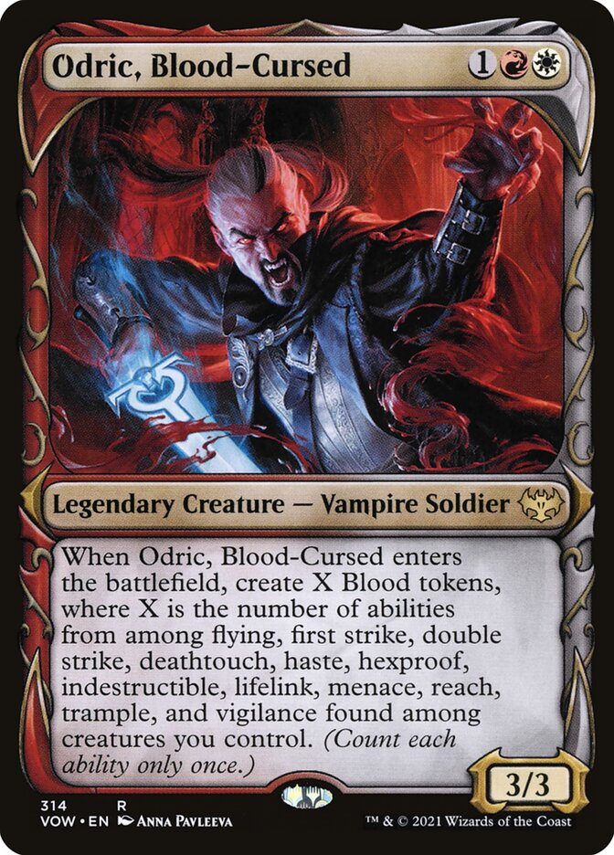 Odric, Blood-Cursed 314/277 (Innistrad: Crimson Vow)  | Good Games Morley
