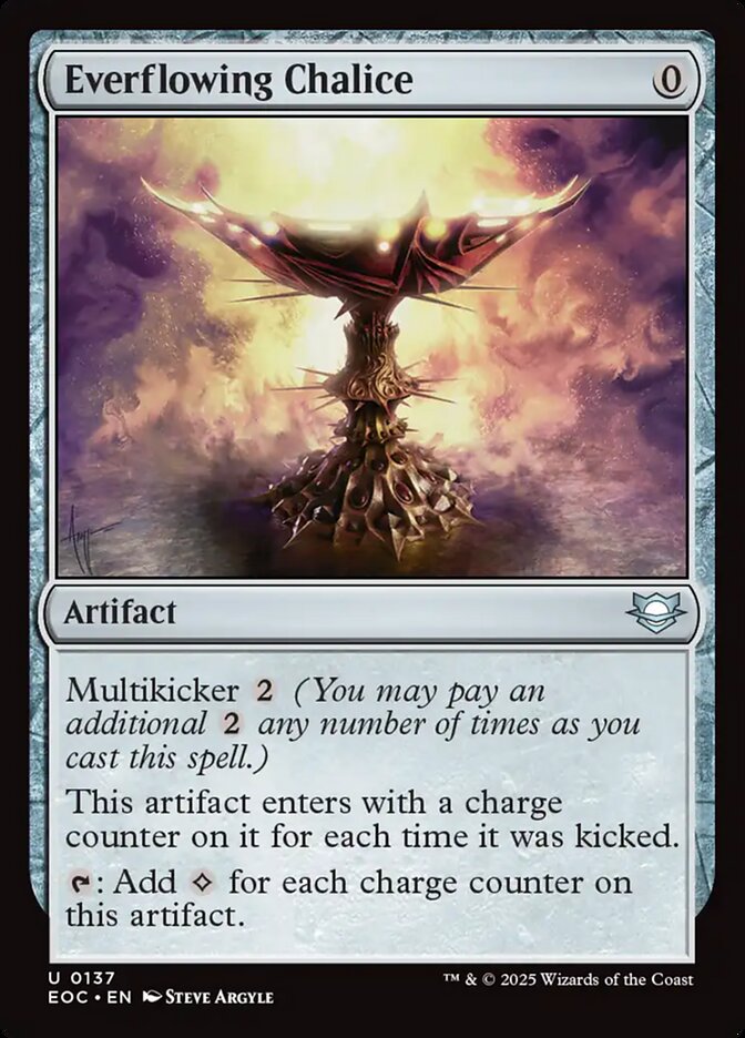 Everflowing Chalice 137 (Commander: Edge of Eternities)  | Good Games Morley
