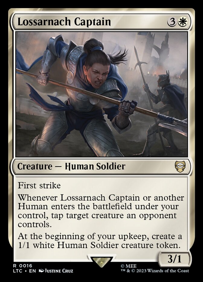 Lossarnach Captain 16/347 (Commander: The Lord of the Rings: Tales of Middle-earth)  | Good Games Morley
