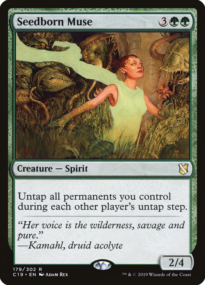 Seedborn Muse 179 (Commander 2019)  | Good Games Morley