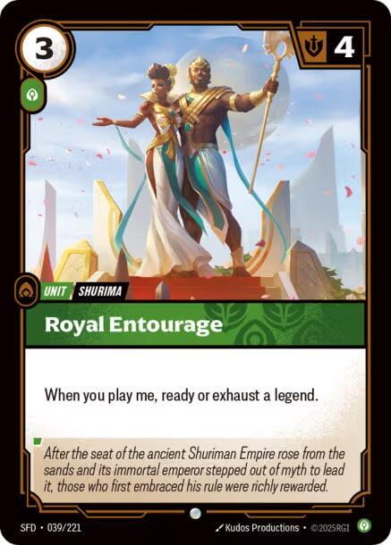 Royal Entourage 39/221 (Spiritforged)  | Good Games Morley