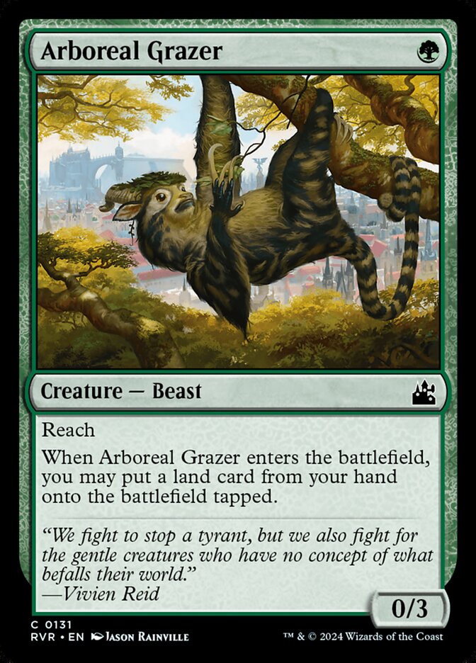 Arboreal Grazer 131/291 (Ravnica Remastered)  - Foil | Good Games Morley