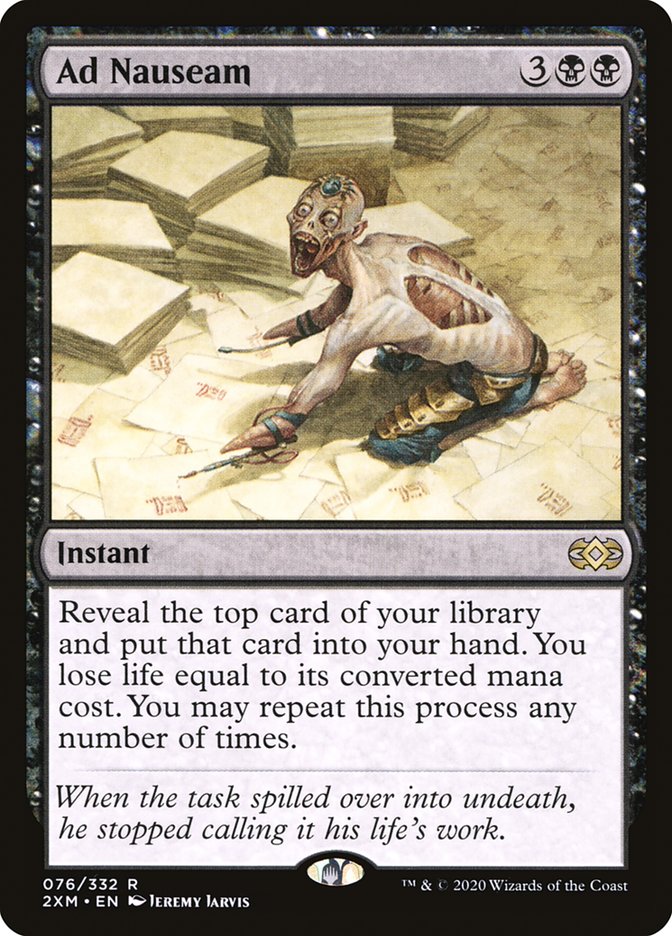 Ad Nauseam 76/332 (Double Masters)  - Foil | Good Games Morley