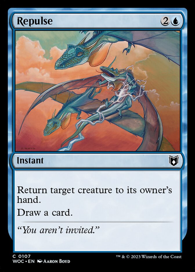 Repulse 107/173 (Commander: Wilds of Eldraine)  | Good Games Morley