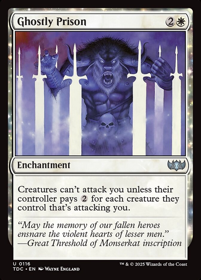 Ghostly Prison 116 (Commander: Tarkir: Dragonstorm)  | Good Games Morley