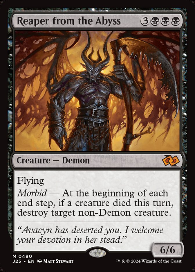Reaper from the Abyss 480/779 (Foundations Jumpstart)  | Good Games Morley