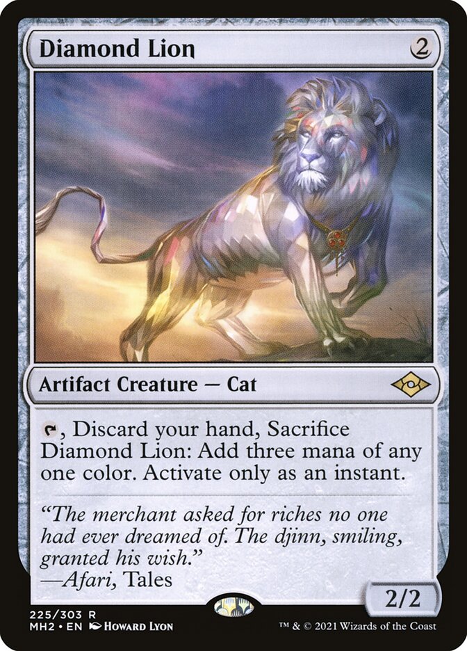 Diamond Lion 225 (Modern Horizons 2)  | Good Games Morley