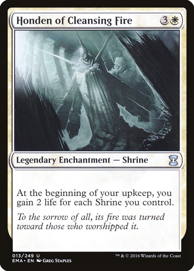 Honden of Cleansing Fire 13/249 (Eternal Masters)  | Good Games Morley