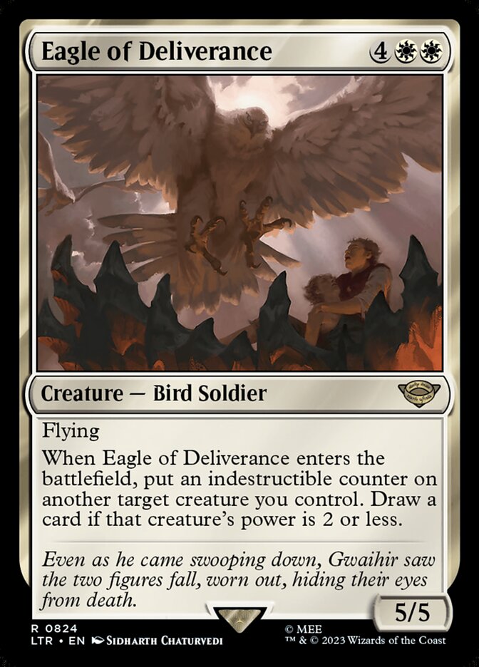 Eagle of Deliverance 824/281 (Universes Beyond: The Lord of the Rings: Tales of Middle-earth)  | Good Games Morley