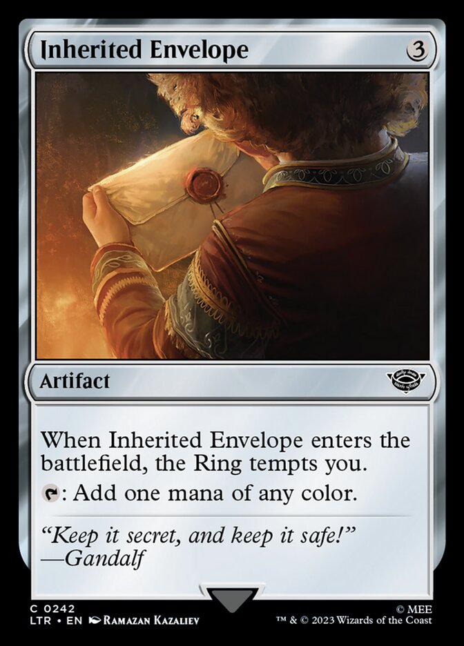Inherited Envelope 242 (Universes Beyond: The Lord of the Rings: Tales of Middle-earth)  | Good Games Morley