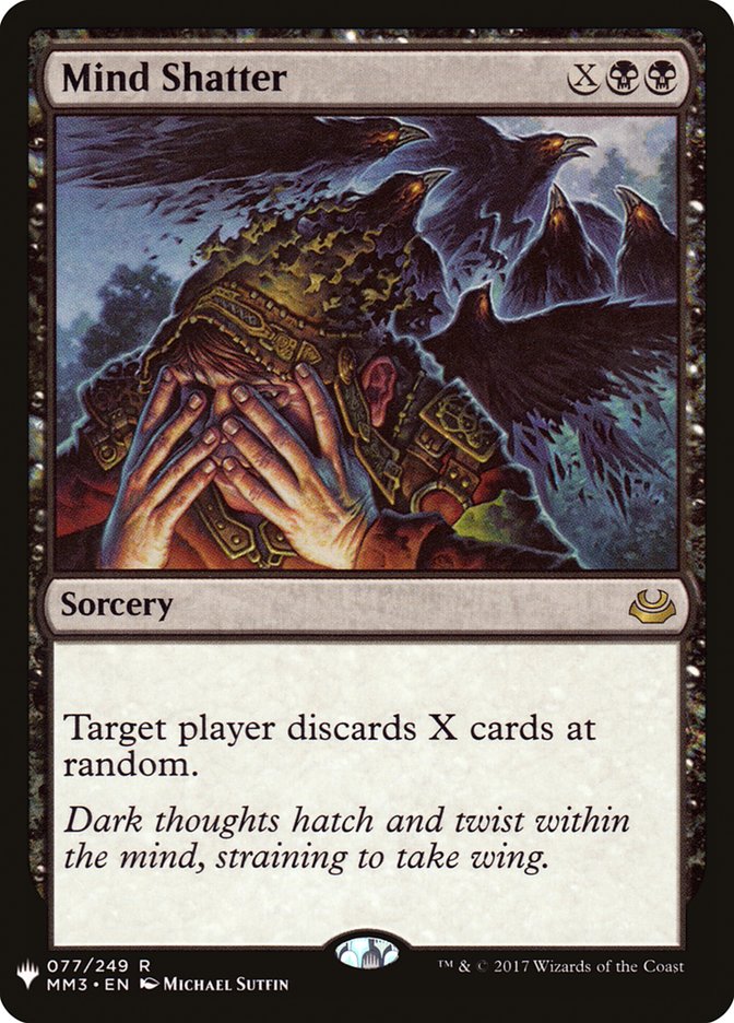 Mind Shatter MM3-77/5075 (The List Reprints)  | Good Games Morley