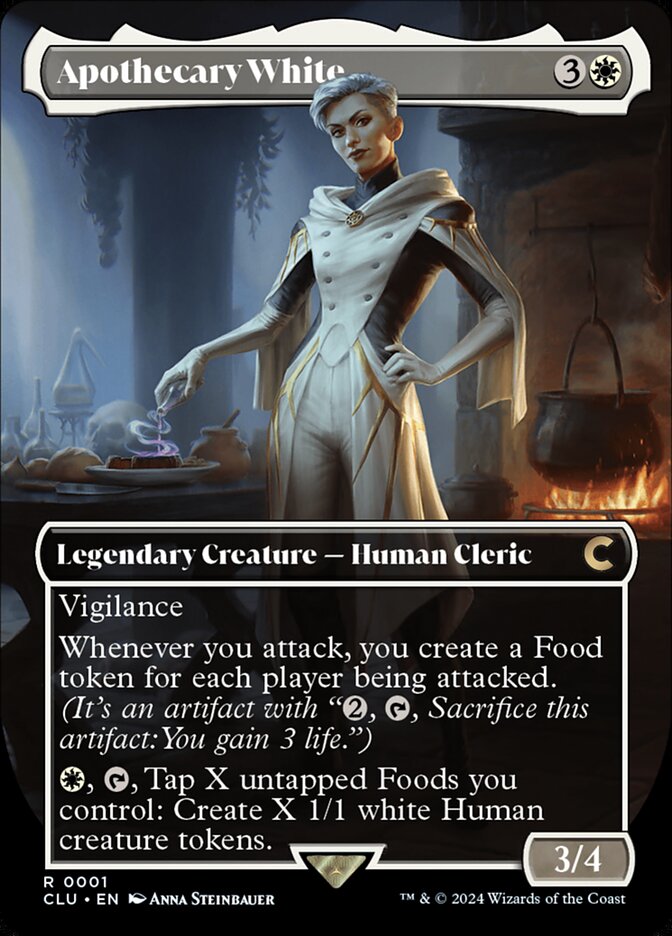 Apothecary White 1 (Ravnica: Clue Edition)  - Borderless | Good Games Morley
