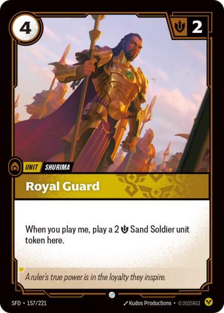 Royal Guard 157/221 (Spiritforged)  | Good Games Morley