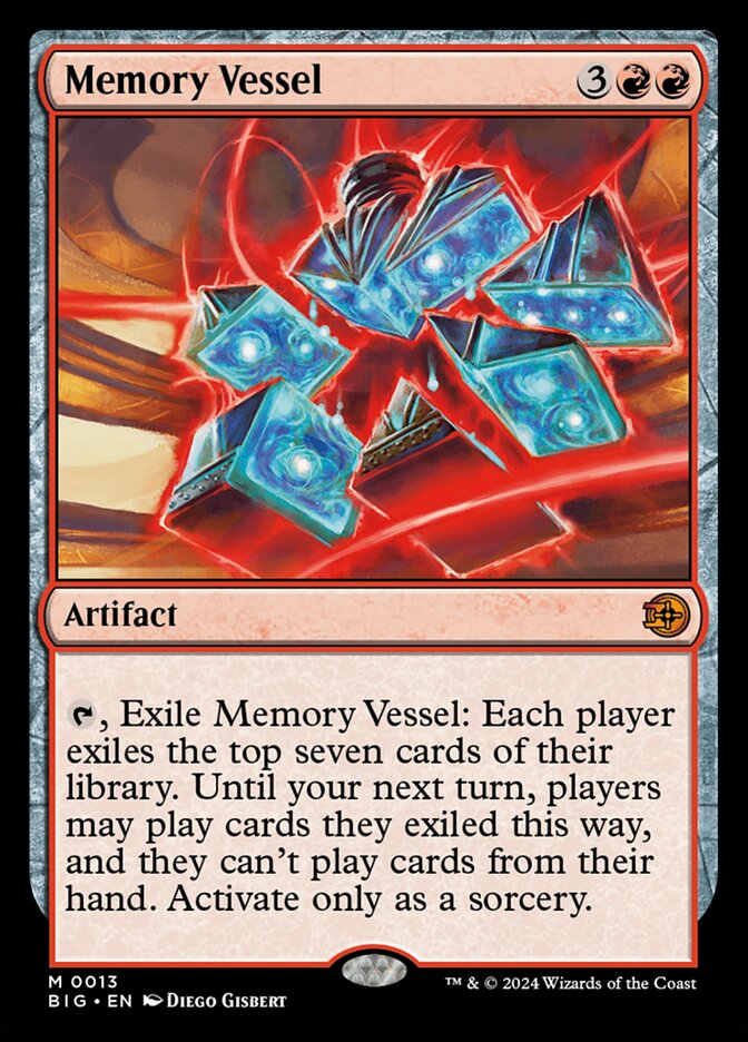 Memory Vessel 13/30 (Outlaws of Thunder Junction: The Big Score)  - Foil | Good Games Morley