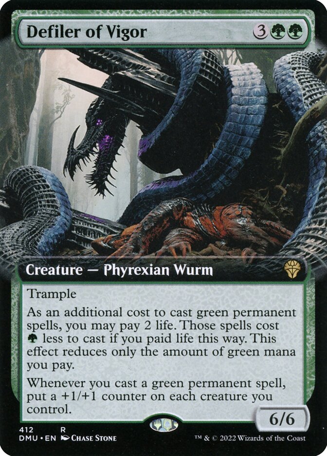 Defiler of Vigor 412 (Dominaria United)  | Good Games Morley