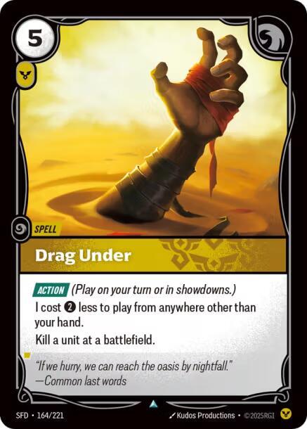 Drag Under 164/221 (Spiritforged)  | Good Games Morley