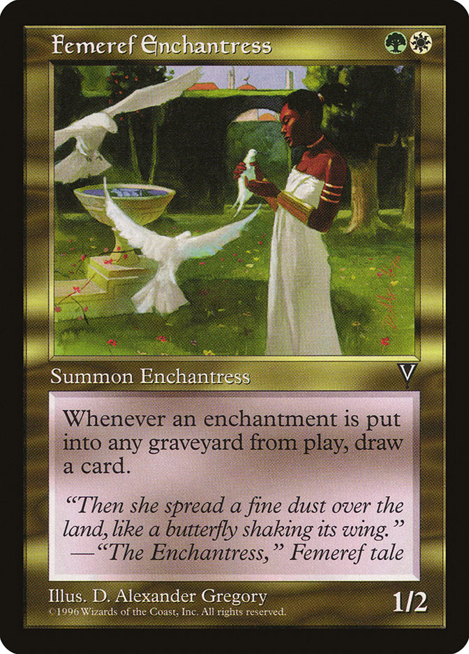 Femeref Enchantress 129/167 (Visions)  | Good Games Morley
