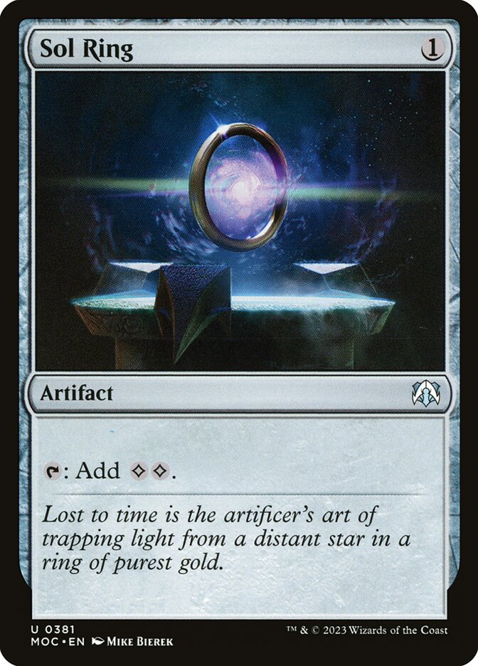 Sol Ring 381/444 (Commander: March of the Machine)  | Good Games Morley