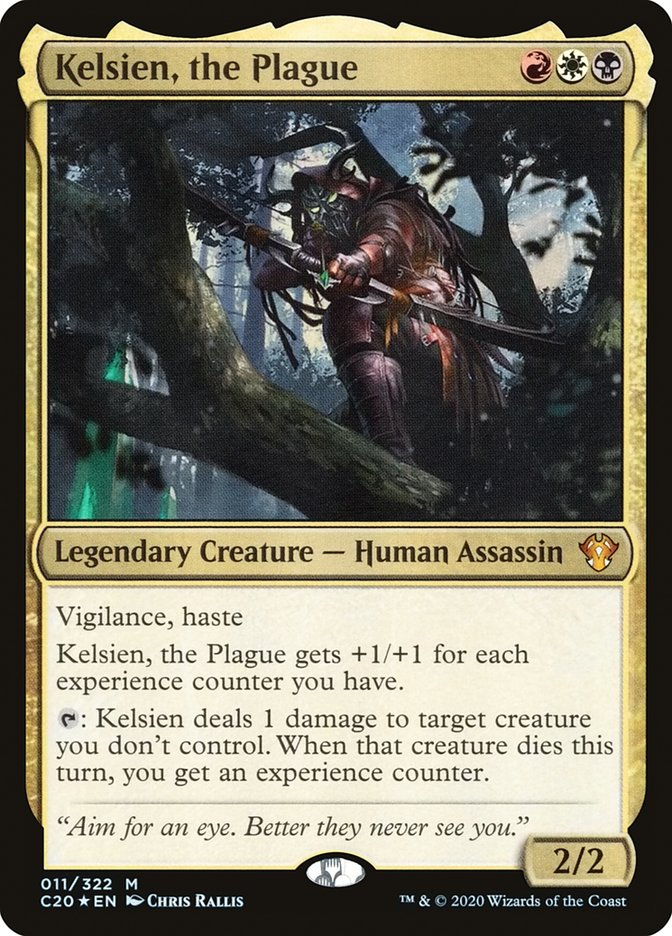 Kelsien, the Plague 11/322 (Commander 2020)  - Foil | Good Games Morley