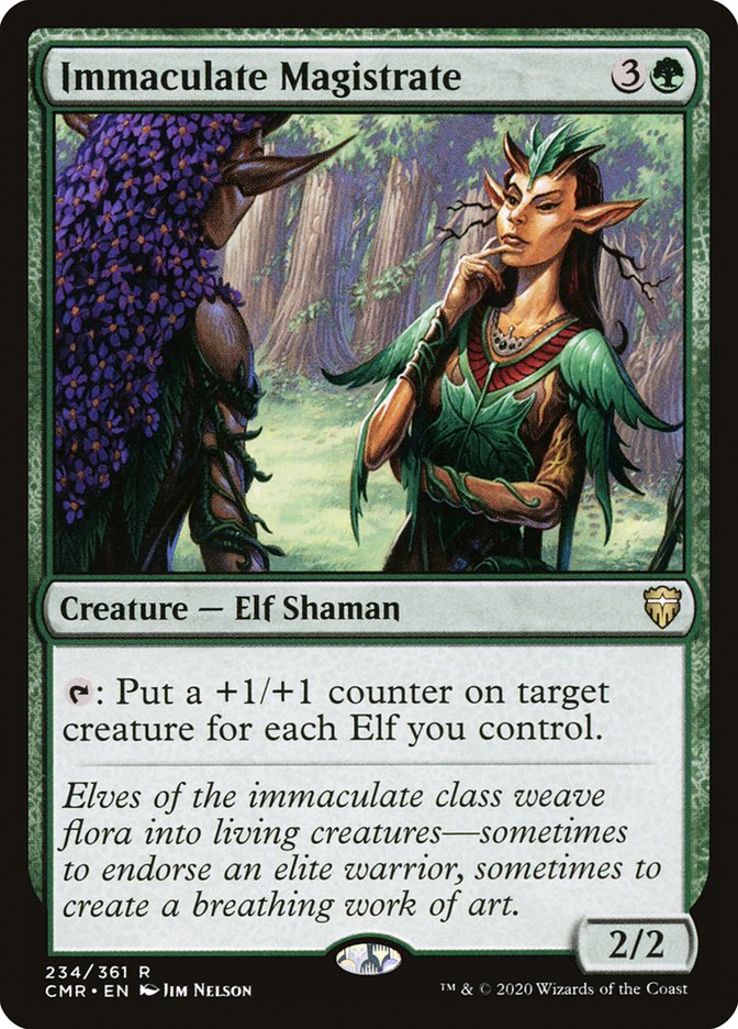 Immaculate Magistrate 234 (Commander Legends)  - Foil | Good Games Morley