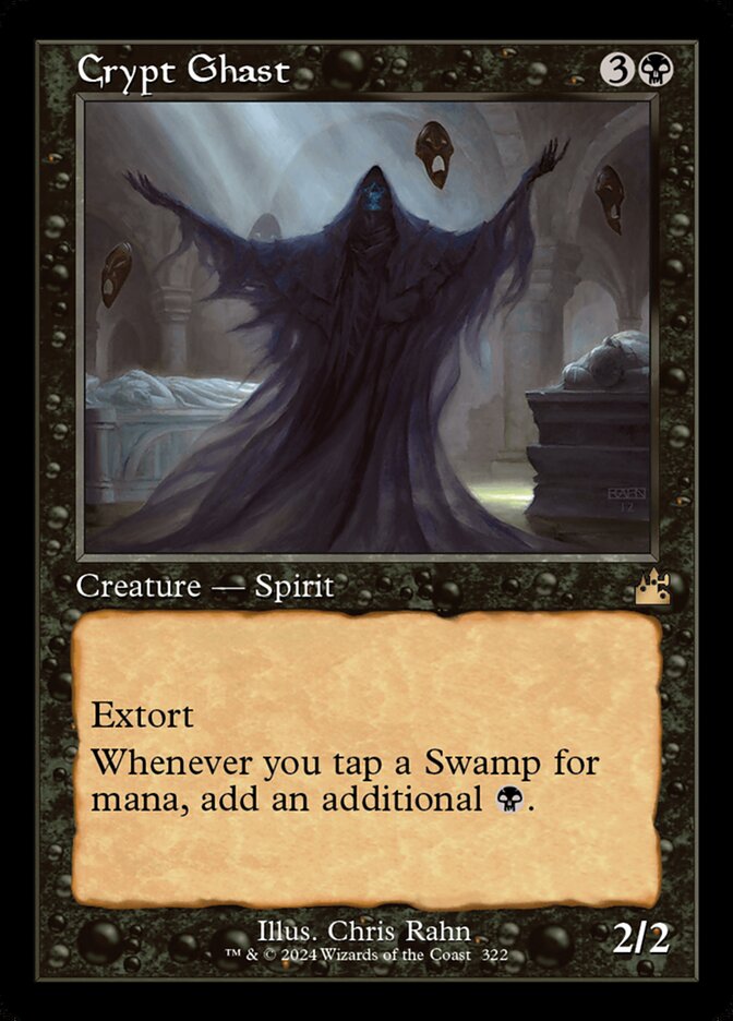 Crypt Ghast 322/291 (Ravnica Remastered)  - Retro | Good Games Morley
