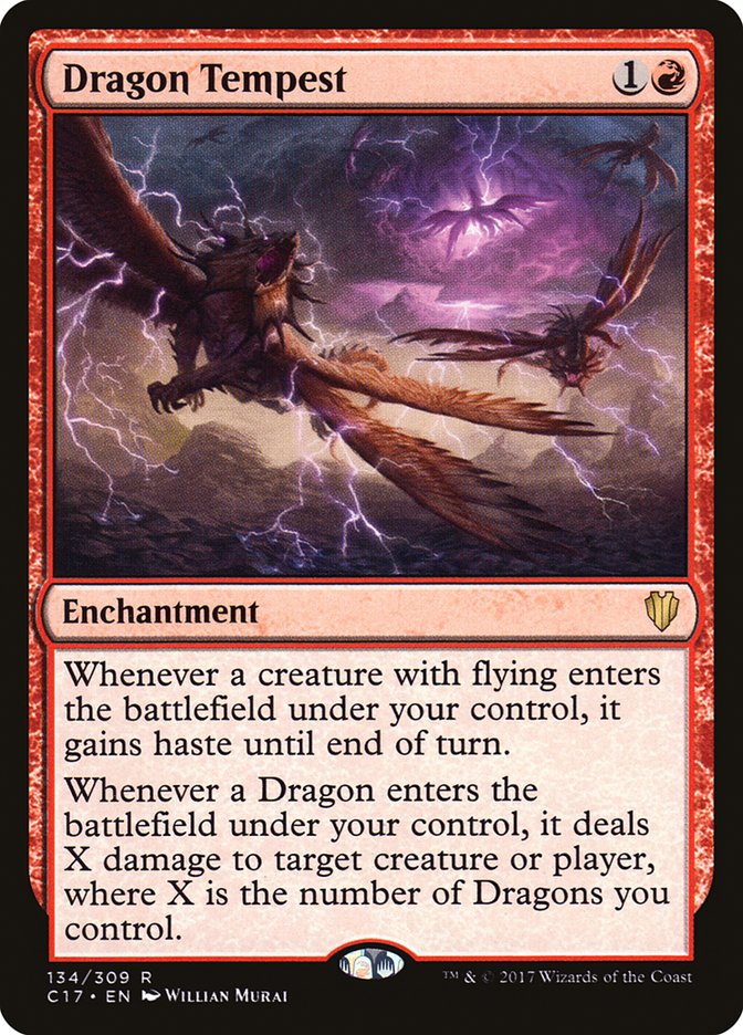 Dragon Tempest 134/309 (Commander 2017)  | Good Games Morley