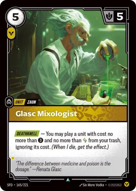 Glasc Mixologist 165/221 (Spiritforged)  | Good Games Morley