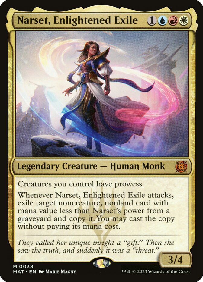 Narset, Enlightened Exile 38 (March of the Machine: The Aftermath)  | Good Games Morley