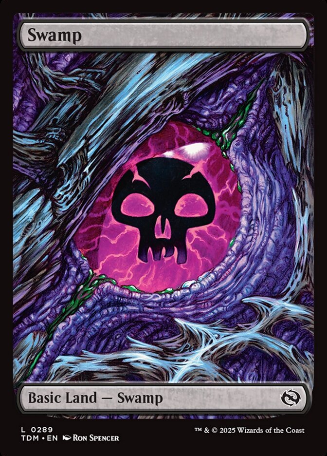 Swamp 289/291 (Tarkir: Dragonstorm)  | Good Games Morley