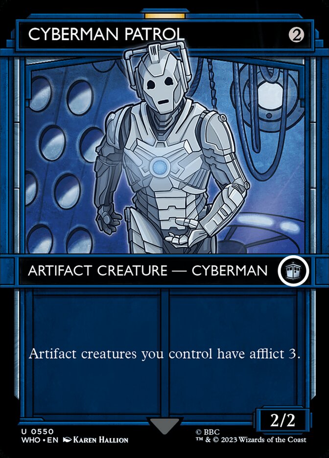 Cyberman Patrol 550 (Universes Beyond: Doctor Who)  - Showcase | Good Games Morley