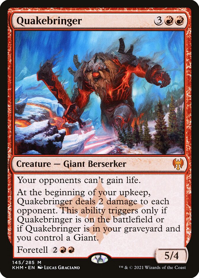 Quakebringer 145/285 (Kaldheim)  | Good Games Morley