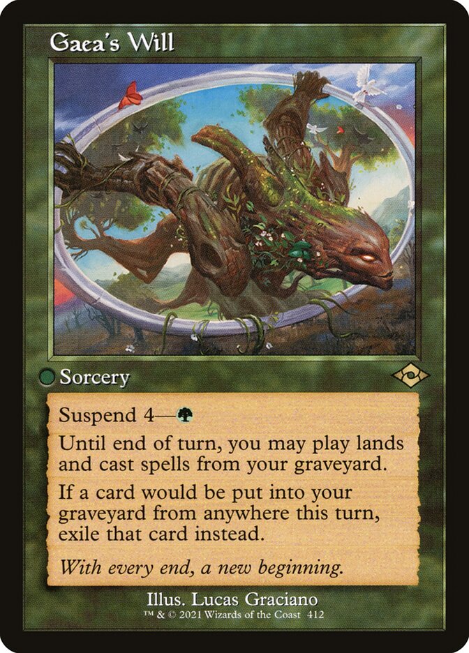 Gaea's Will 412 (Modern Horizons 2)  - Foil | Good Games Morley