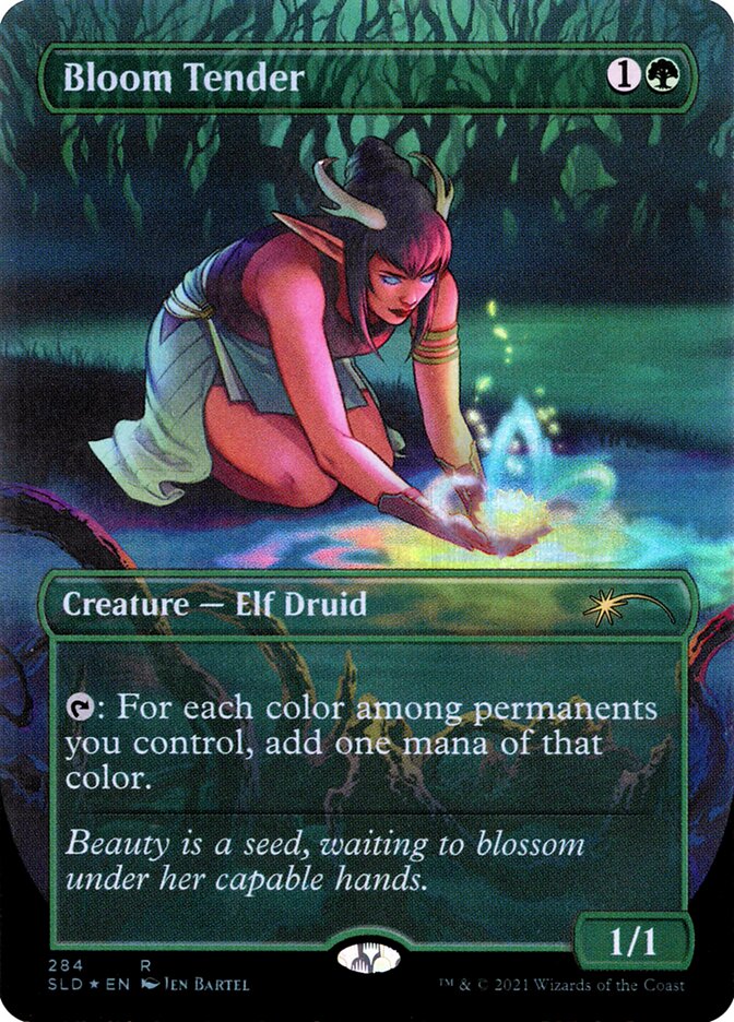 Bloom Tender 284 (Secret Lair Drop Series)  - Borderless Foil | Good Games Morley