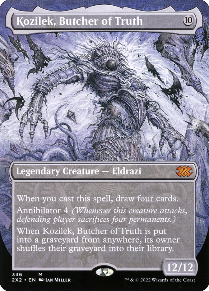 Kozilek, Butcher of Truth 336/331 (Double Masters 2022)  - Borderless | Good Games Morley