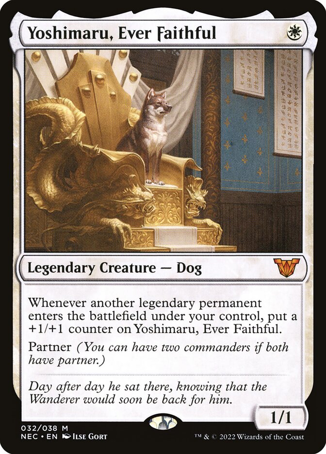 Yoshimaru, Ever Faithful 32/38 (Commander: Kamigawa: Neon Dynasty)  | Good Games Morley