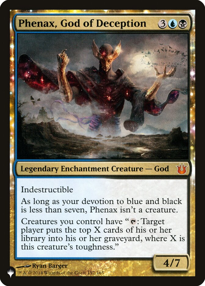 Phenax, God of Deception BNG-152/5075 (The List Reprints)  | Good Games Morley
