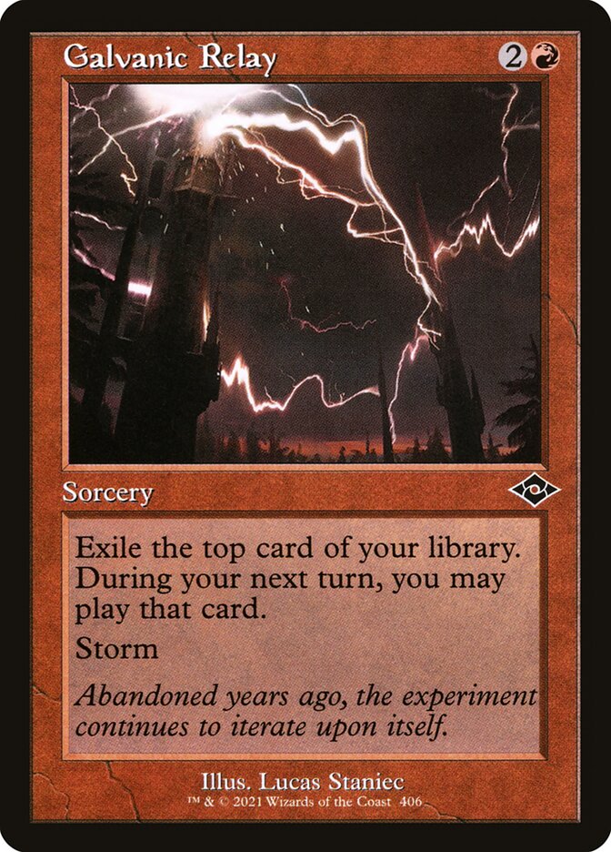 Galvanic Relay 406 (Modern Horizons 2)  - Foil | Good Games Morley