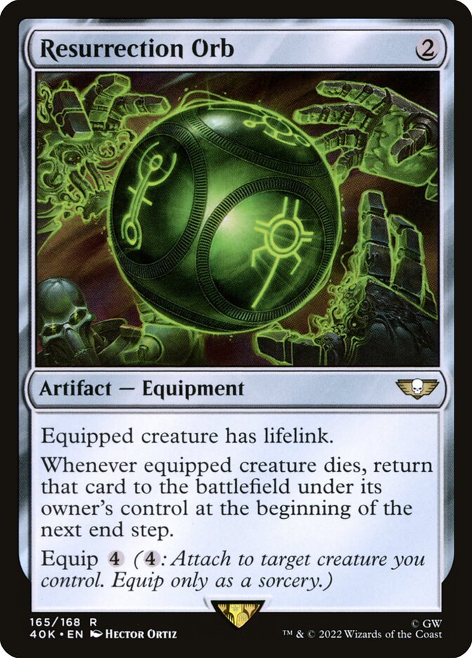 Resurrection Orb 165 (Universes Beyond: Warhammer 40,000)  | Good Games Morley