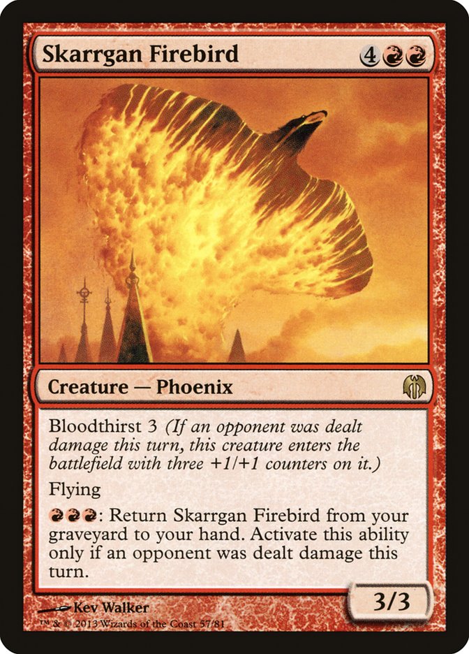 Skarrgan Firebird 57/81 (Duel Decks: Heroes vs. Monsters)  | Good Games Morley