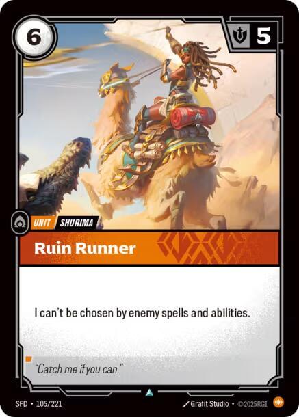 Ruin Runner 105/221 (Spiritforged)  | Good Games Morley