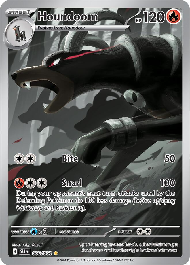 Houndoom 066/064 (SV: Shrouded Fable)  - Holofoil | Good Games Morley