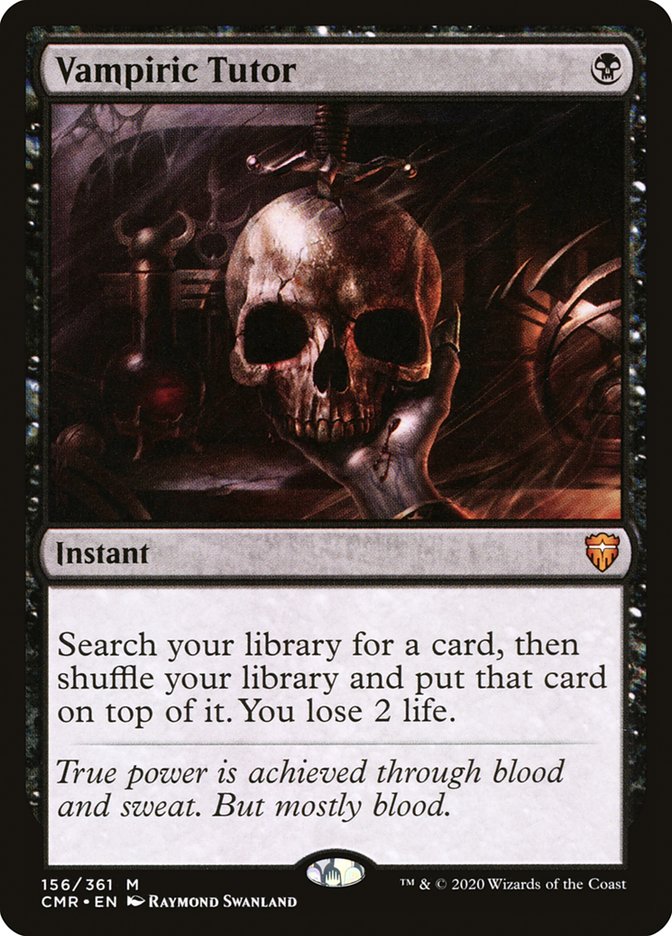 Vampiric Tutor 156 (Commander Legends)  | Good Games Morley